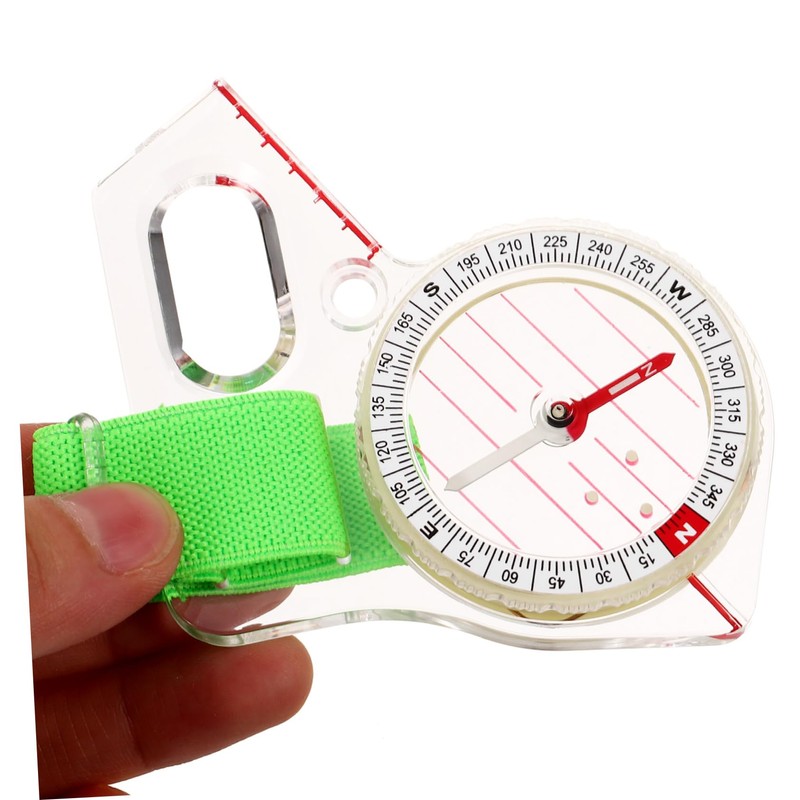 KICHOUSE Directional Compass Tool Compact Multi Use Hiking and Backpacking