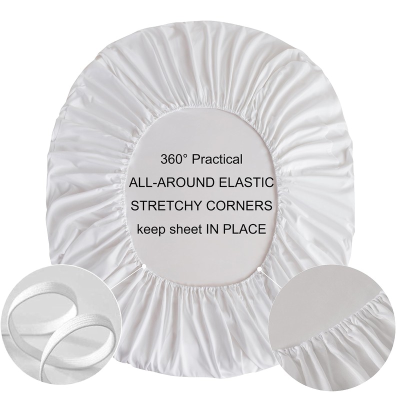 MOHAP Warm 16 inch(40cm) Extra Deep King Size Fitted Sheet