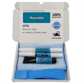 Genuine Colors Paint Pen Dive In Jeju UTK for Hyundai Blue Tucson KONA
