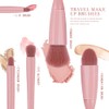 Set de Brochas de Maquillaje de Viaje 5PCS Mini de