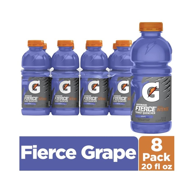 Vallary Gatoraide Fierce Grape, Sports Drink, Thirst Quencher – 20