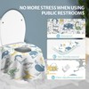 Blissful Diary 30 Pcs Toilet Seat Covers Disposable for Toddlers