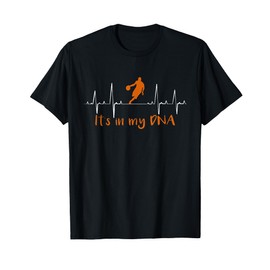 Basketball Pallacanestro Grafico del Basket It's in My Dna Maglietta