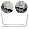 HECASA 2PCS Aluminum Boat Trailer Guide On Poles 1-1/2" Square