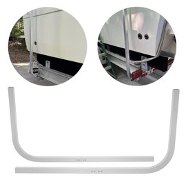 HECASA 2PCS Aluminum Boat Trailer Guide On Poles 1-1/2" Square | 1/8" Thick in Pair