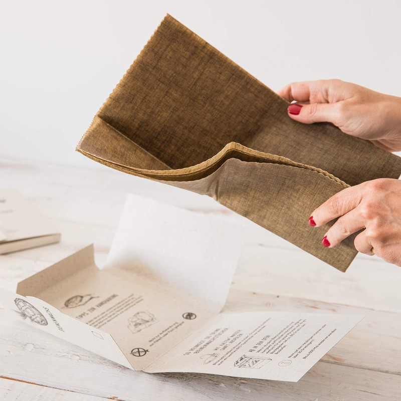beegut XXL beeswax cloth made of linen, especially good for