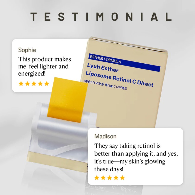 ESTHER FORMULA [ESTHER FORMULA]Liposome Retinol C Direct Film (325mg*30ea)