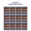 US Presidents posters 12 pack Binder Size 8.5x11 NEW 2025