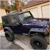 Kojem 7" Fender Flares Compatible with 1997-2006 Jeep Wrangler TJ