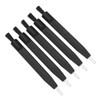 Beavorty Hearing Aid Cleaning Brush Kit 5pcs U-Shaped Hook Nylon