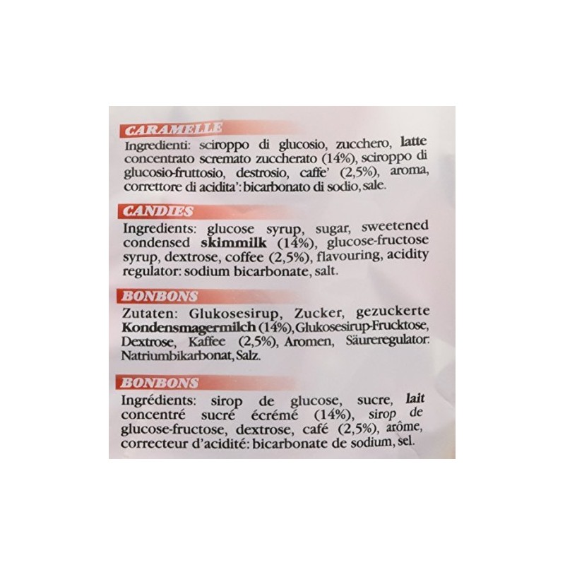 Sperlari: Cofee Candies 6.17 Ounce Package Each Pack of 4