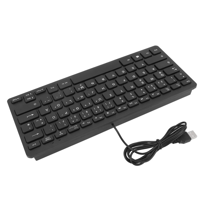 78 Keys Language Ultra Thin Keyboard Plug and Play Splash
