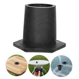 Kisangel 4pcs Patio Parasol Hole Plug Umbrella Fixing Tool Outdoor Umbrella Hole Ring