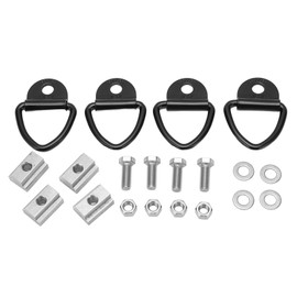 4 Set 3/8in‑16 Thread Bed Deck Rails Cleat T Slot Nut 3000LBS Breaking Strength Replacement for Tacoma Tundra