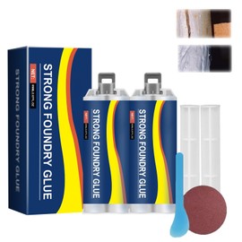Strong Foundry Glue, Metal Repair Glue,High Temperature Resistant Casting Repair, Magic Welding Glues Premium Liquid Welding Filler for Metal Defects and Repairs(2Pcs-85ml)