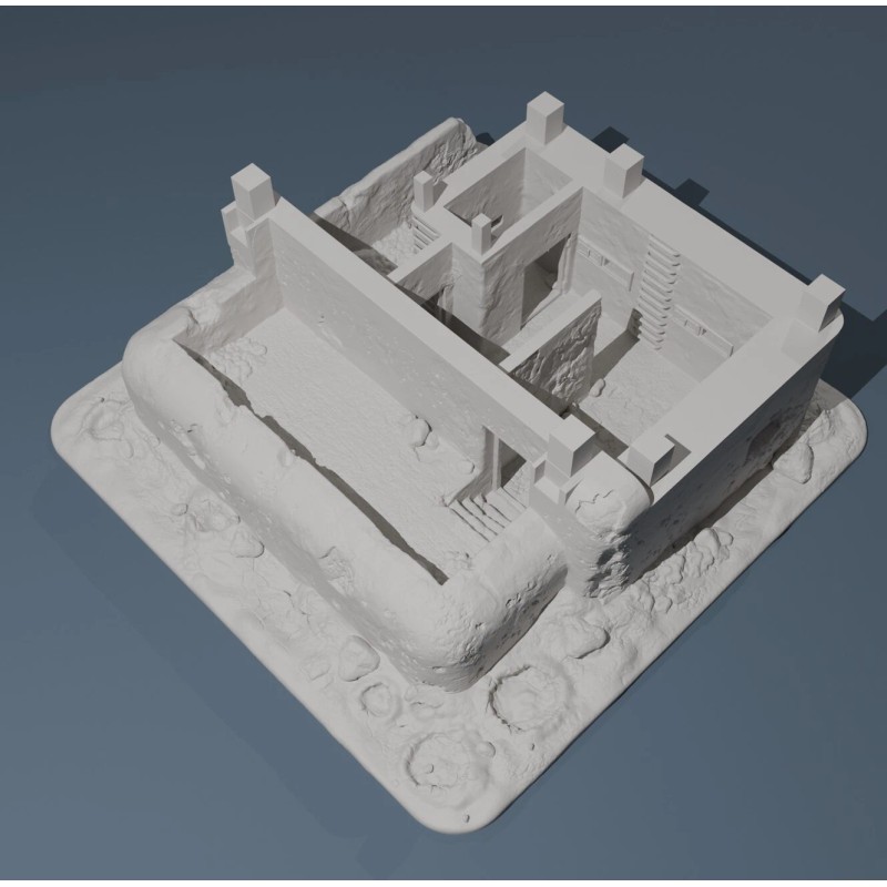 Trench Crusade Terrain - Bunker - Cross Version