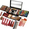 MISS ROSE Set de Maquillaje para Adolescentes, Kit Cosmético Completo