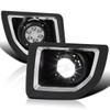 Spec-D Tuning Clear Driving LED Fog Lights +Built-In LED Bulbs