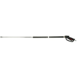 Erie Tools 5000 PSI 8 GPM Pressure Washer Gun and 48in. Wand 300° F Hot Water Grade with Trigger Lock 3/8in. QD Plug x 1/4in. NPT