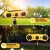 Qualirey Solar Outdoor Motion Sensor Alarm 2 x 129db Loud