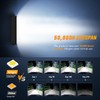 Nilight LED Light Bar 13.5 Inch Triple Row Spot Flood