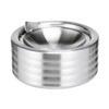 Ashtray with Lid Stainless Steel Wind Ashtray Folding Storm Ashtray