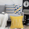 Fukeen Home Geometric Set of 4 Throw Pillow Covers Modern