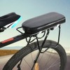 Black, Comfortable, Shockproof PU Cushion for Bicycle Rear Saddle Seat