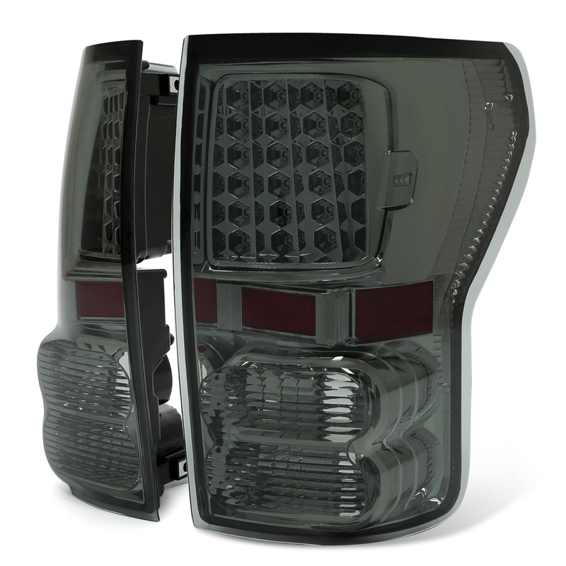 HECASA Tail Lights Compatible with 2007-2013 Toyota Tundra Pickup Truck