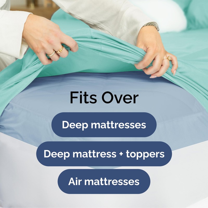 CGK Unlimited Extra Deep Twin Sheet Set - 4 Piece