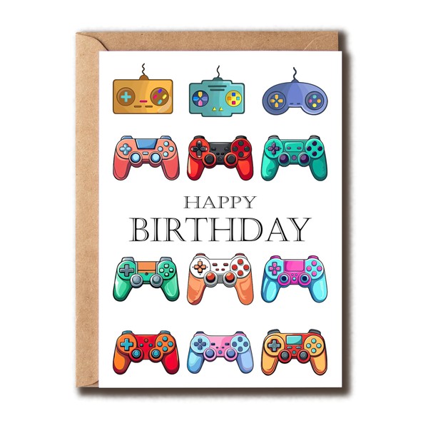ALDDesigns Happy Birthday Card - Humorous Game Card - Funny