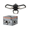 OSRAM Highbay Blade Black Aluminium Ceiling Light with Adjustable Blades