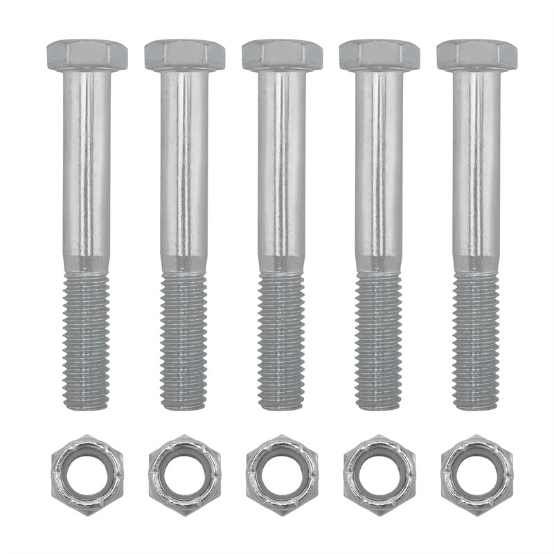 Camotokiit Grade 2 Shear Bolts for Rotary Cutters 1/2" x