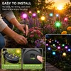 Solar Firefly Garden Lights for Outdoor Decor – Swaying LED