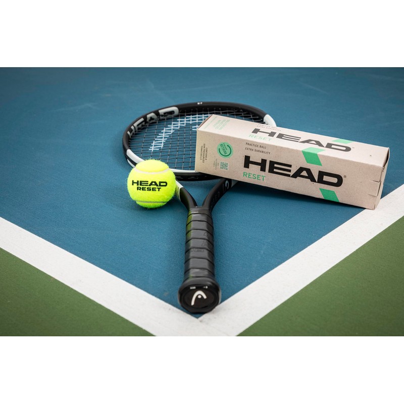 HEAD Unisex Adult 4B Reset 6DZ Tennis Ball, Yellow, One