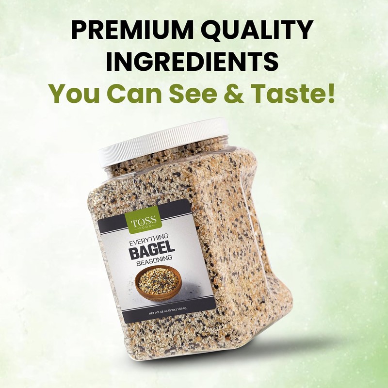 Everything Bagel Seasoning Blend Bulk 3 LB - Everything Bagels