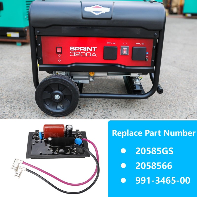 20585GS Voltage Regulator Compatible with Briggs & Stratton Generator