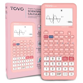 TOVO Scientific Calculator with Graphing Functions, Multiple Modes, 360 Functions, Large Screen, Intuitive Interface for Beginners, High School & Advanced Courses, TS-259 (Developed by CATIGA)