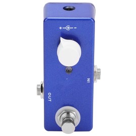 Guitar Effect Knob Control Adjustable Booster Pedal with DIP Switch Electric Guitar Accessories