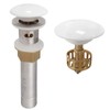GZILA Bathroom Pop Up Drain, Vessel Sink Drain with Removable