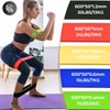 Elastic Resistance Bands for Exercise That Includes A Tangle-Free, Ball-Bearing