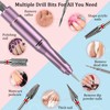 Pack of 7 Nail Drill Bits, Nail Cutter Attachments, Nail