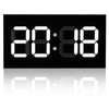 Acrylic 3D Wall Clock Remote Control Electronic Clock Convex Body