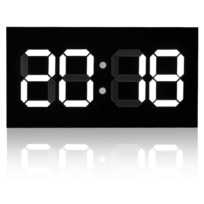 Acrylic 3D Wall Clock Remote Control Electronic Clock Convex Body