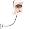 SunplusTrade Makeup Mirror with LED Lights and 7X Magnification, Portable