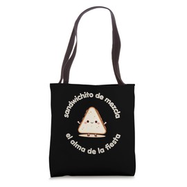 Sandwichito de Mezcla Puerto Rico Party Snack Art Spanish Tote Bag