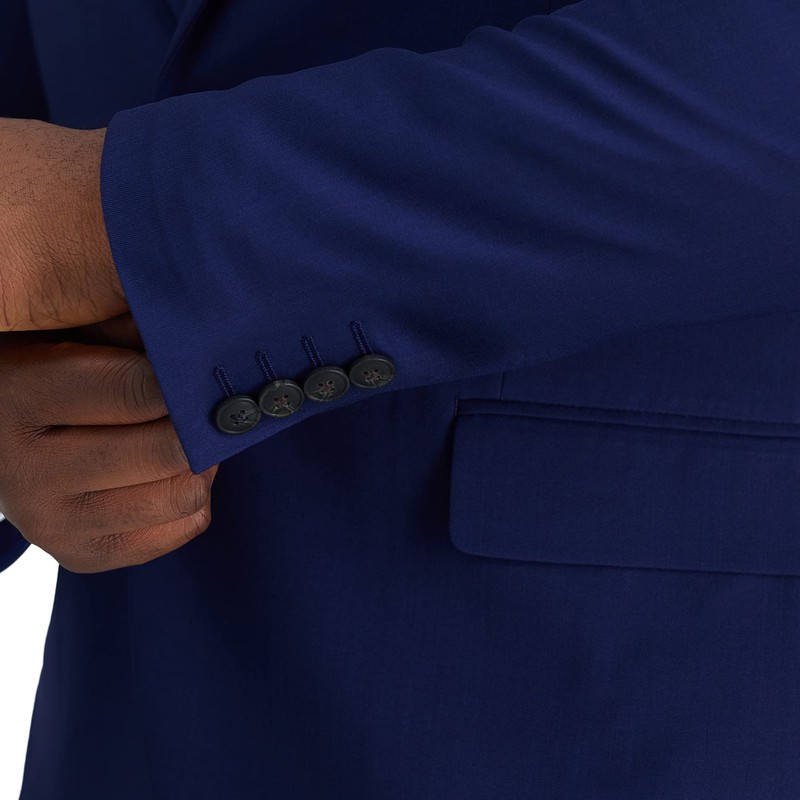 Haggar Men's Smart Wash Performance Classic Fit Big &Tall Suit