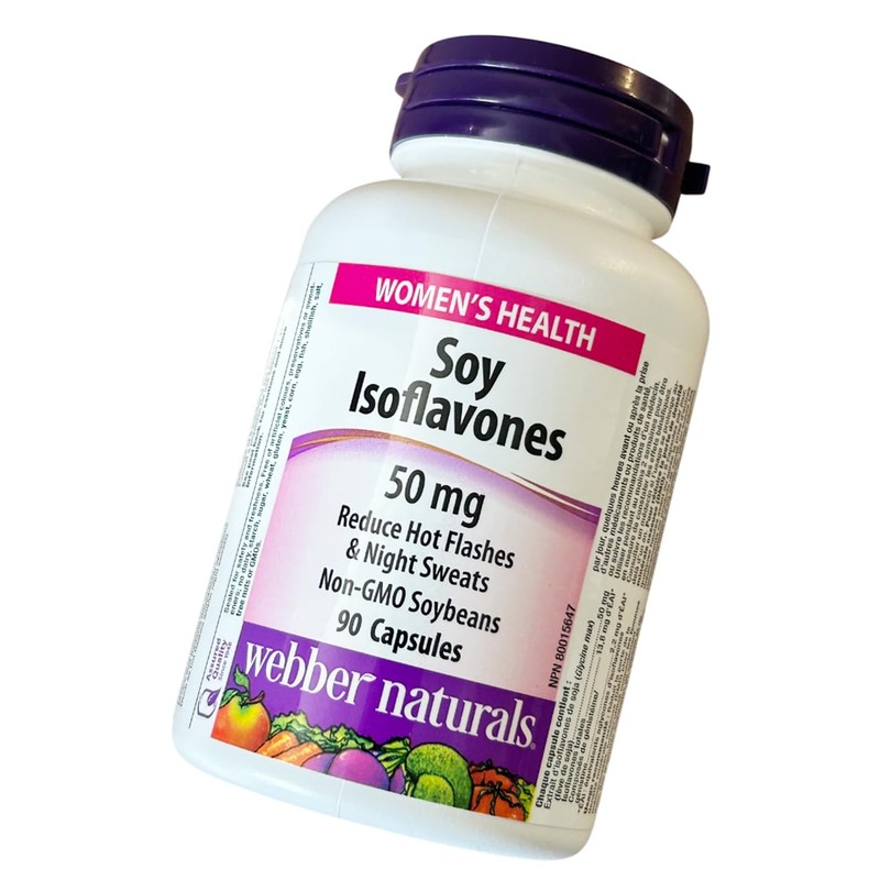 Webber Naturals Soy Isoflavones 50mg 90 Capsules