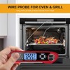 STRONG Digital Meat Thermometer for Cooking Smoker Oven Double-Probe Meat