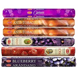 Incense Sticks Collection Packs Fruity Floral Sensual Perfect for Worship Church Temple Wedding Events Anti Stress Aromatherapy Spa Healing Yoga Therapy Relaxation (Relaxation Therapy Collection)